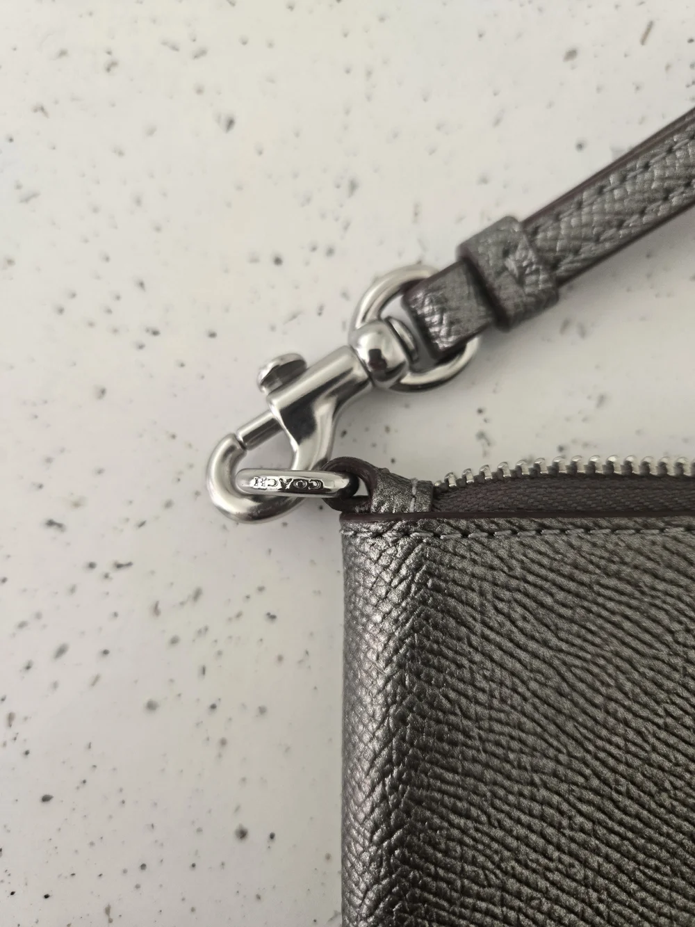 Coach wristlet pouch